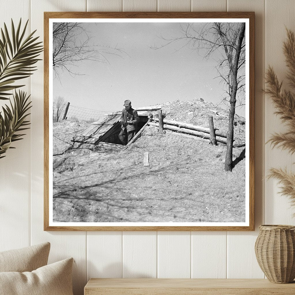 Tenant Farmer Carrying Fruit March 1937 - Available at KNOWOL