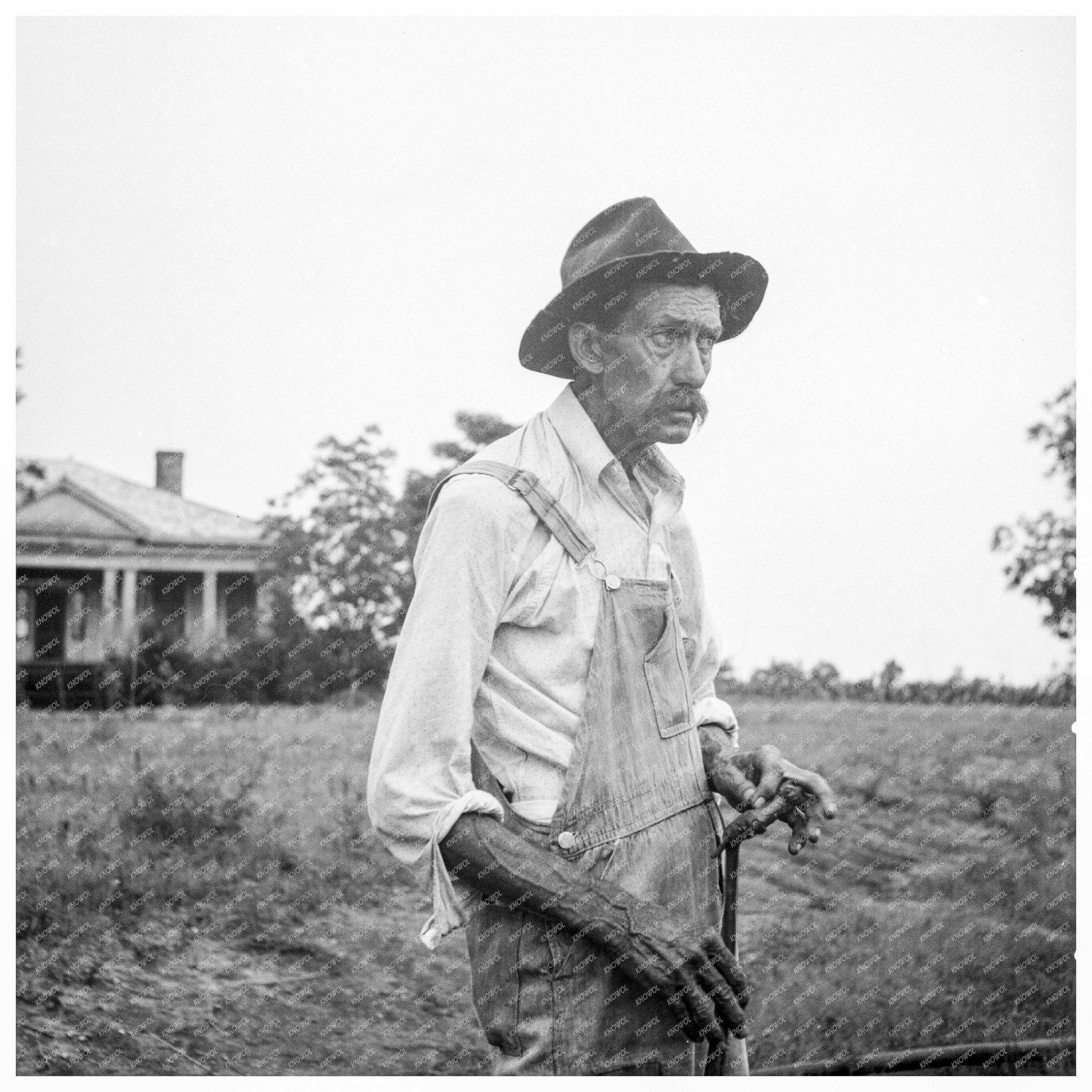 Tenant Farmer Discusses Drought Impact Thomaston Georgia 1936 - Available at KNOWOL