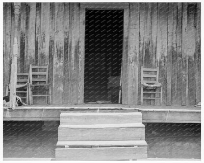 Tenant Farmer Home Newport Oklahoma 1937 Vintage Photo - Available at KNOWOL