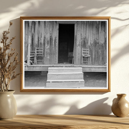 Tenant Farmer Home Newport Oklahoma 1937 Vintage Photo - Available at KNOWOL