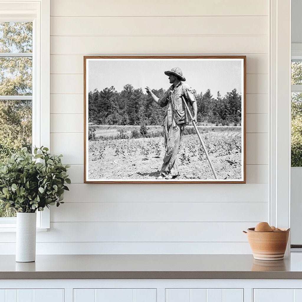 Tenant Farmer in Anniston Alabama July 1936 - Available at KNOWOL