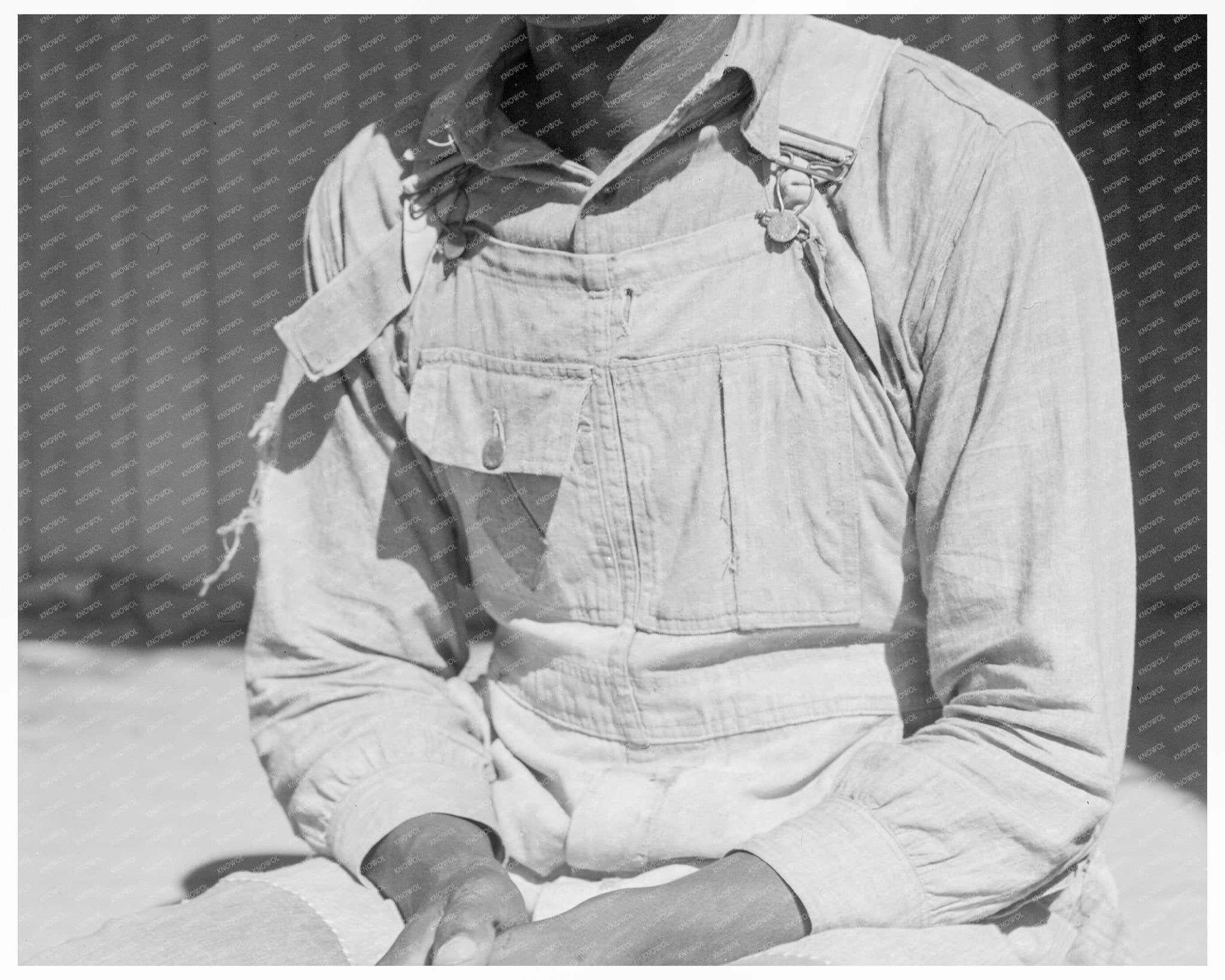 Tenant Farmer in Ellis County Texas 1937 - Available at KNOWOL