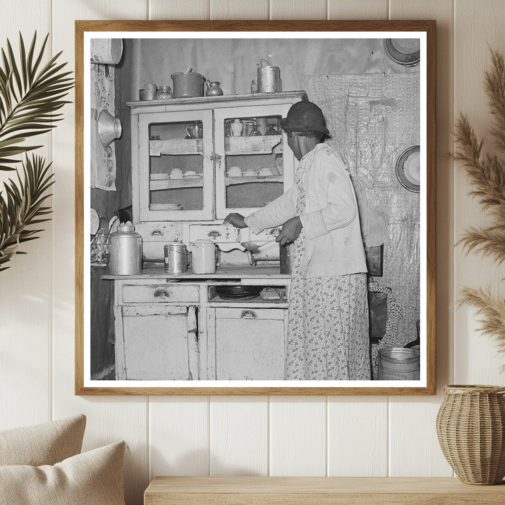 Tenant Farmers Wife Missouri August 1938 Vintage Photo - Available at KNOWOL