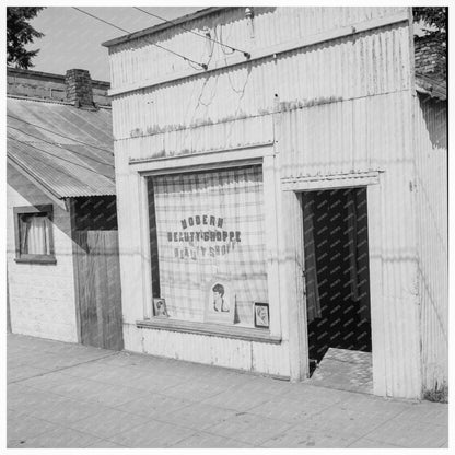 Tenino Town Center Vintage Photo August 1939 - Available at KNOWOL