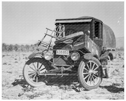 Texan Refugees Migrating to California February 1937 - Available at KNOWOL