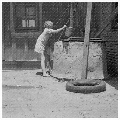 Texas Sharecropper Child Hall County 1937 - Available at KNOWOL