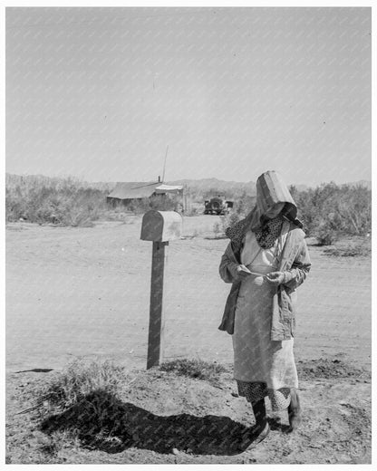 Texas Tenant Farmer as Migrant Pea Picker in California March 1937 - Available at KNOWOL