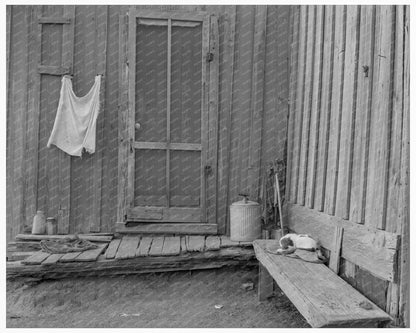 Texas Tenant Farmers House June 1937 Vintage Photo - Available at KNOWOL