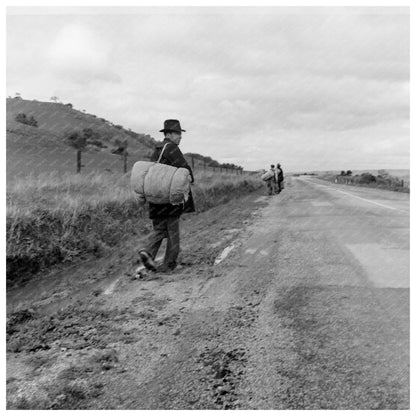 The trek of bums tramps and transients from Los Angeles County February 1936 - Available at KNOWOL