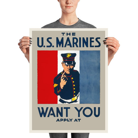 THE U.S. MARINES WANT YOU - Available at KNOWOL