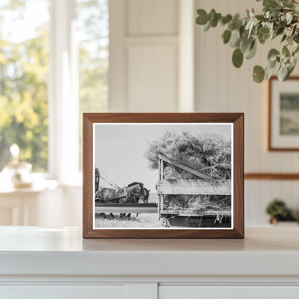 Threshing Scene in Klamath County Oregon 1939 - Available at KNOWOL