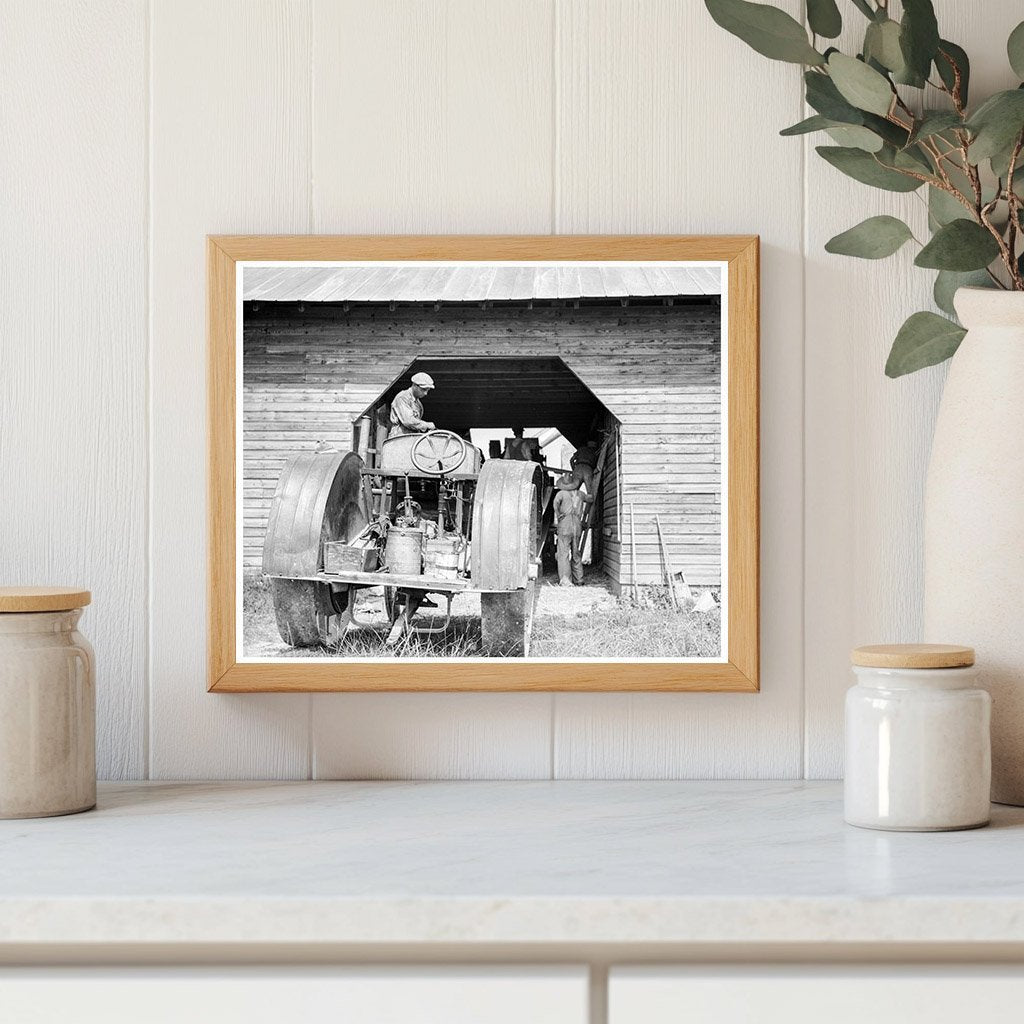 Threshing Scene in Rural North Carolina July 1936 - Available at KNOWOL