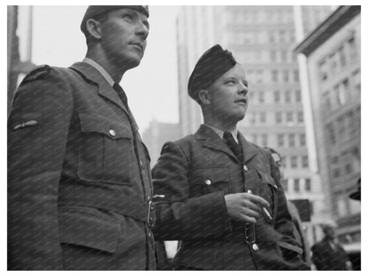 Times Square New York City D - Day June 6 1944 Image - Available at KNOWOL