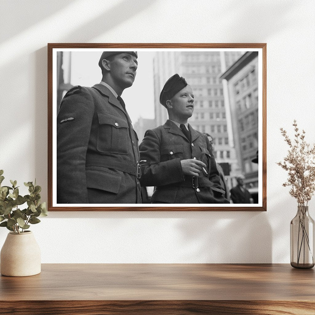 Times Square New York City D - Day June 6 1944 Image - Available at KNOWOL