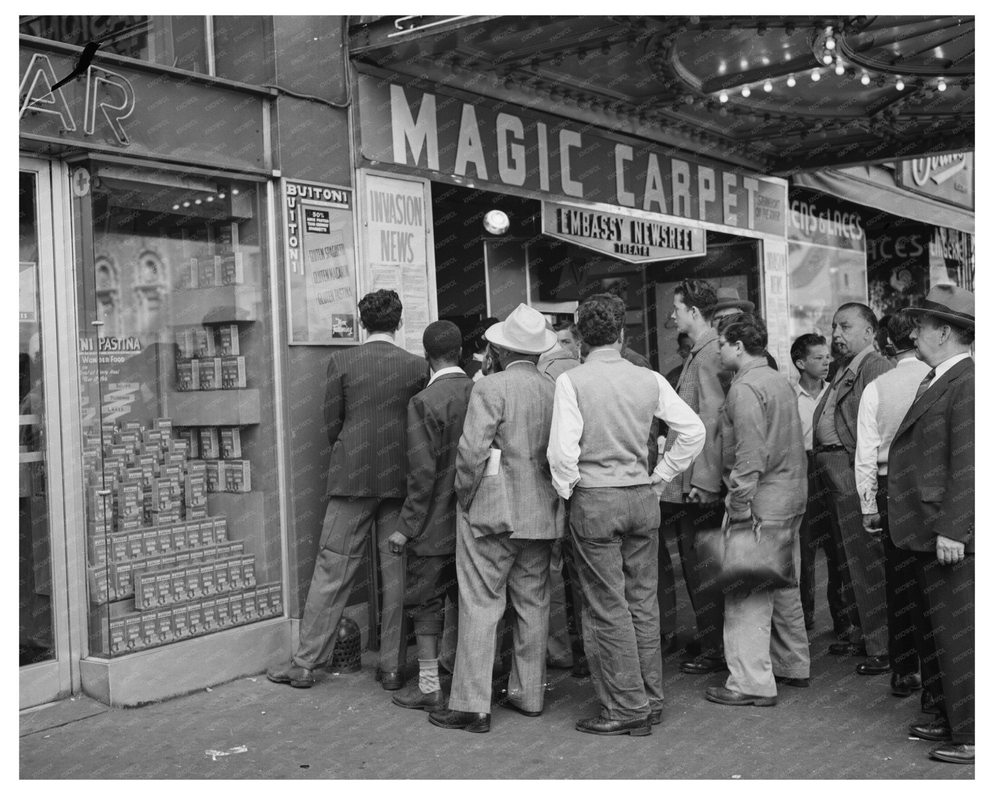 Times Square New York City June 6 1944 D - Day - Available at KNOWOL