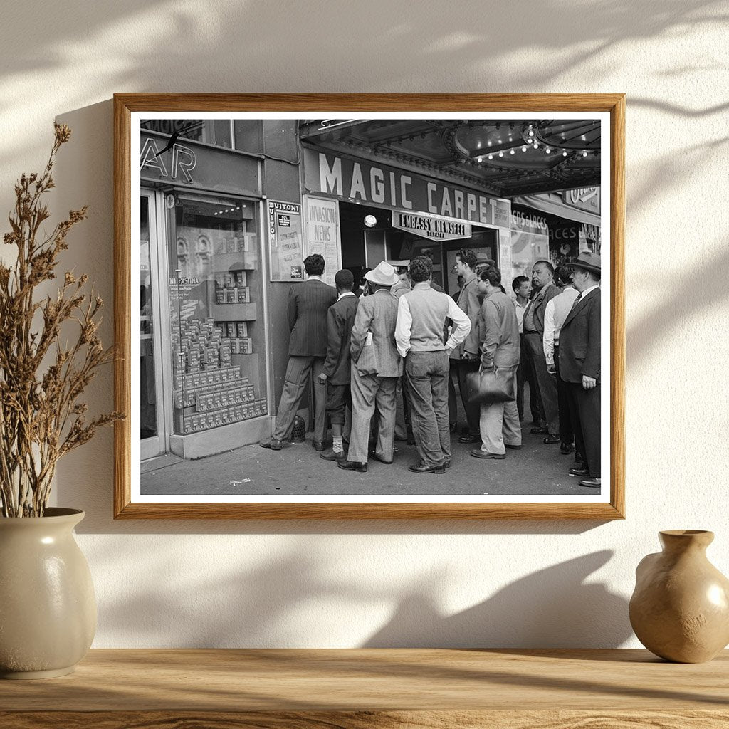 Times Square New York City June 6 1944 D - Day - Available at KNOWOL