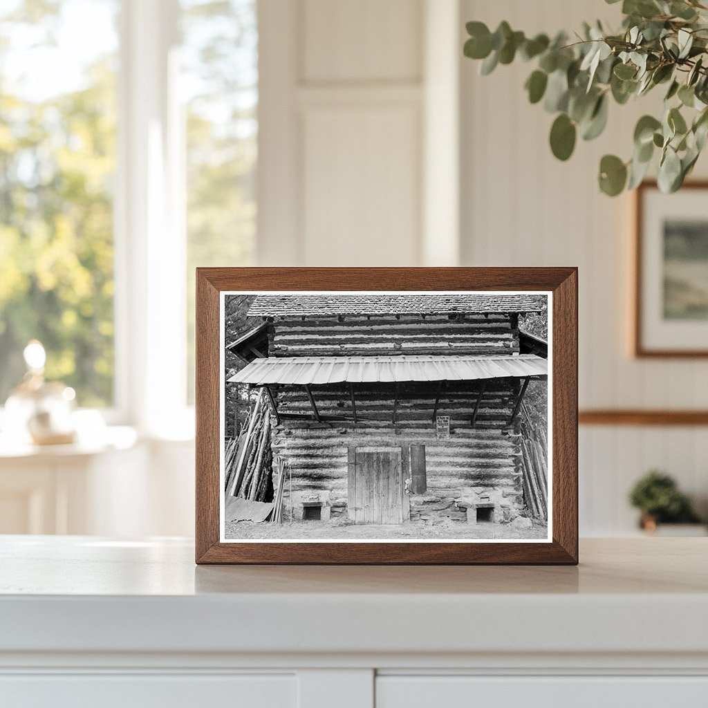 Tobacco Barn in Person County North Carolina July 1939 - Available at KNOWOL