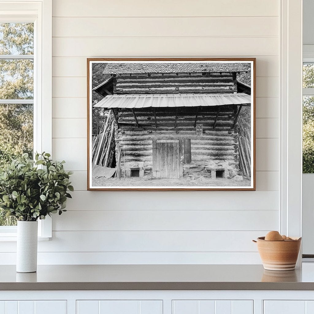 Tobacco Barn in Person County North Carolina July 1939 - Available at KNOWOL