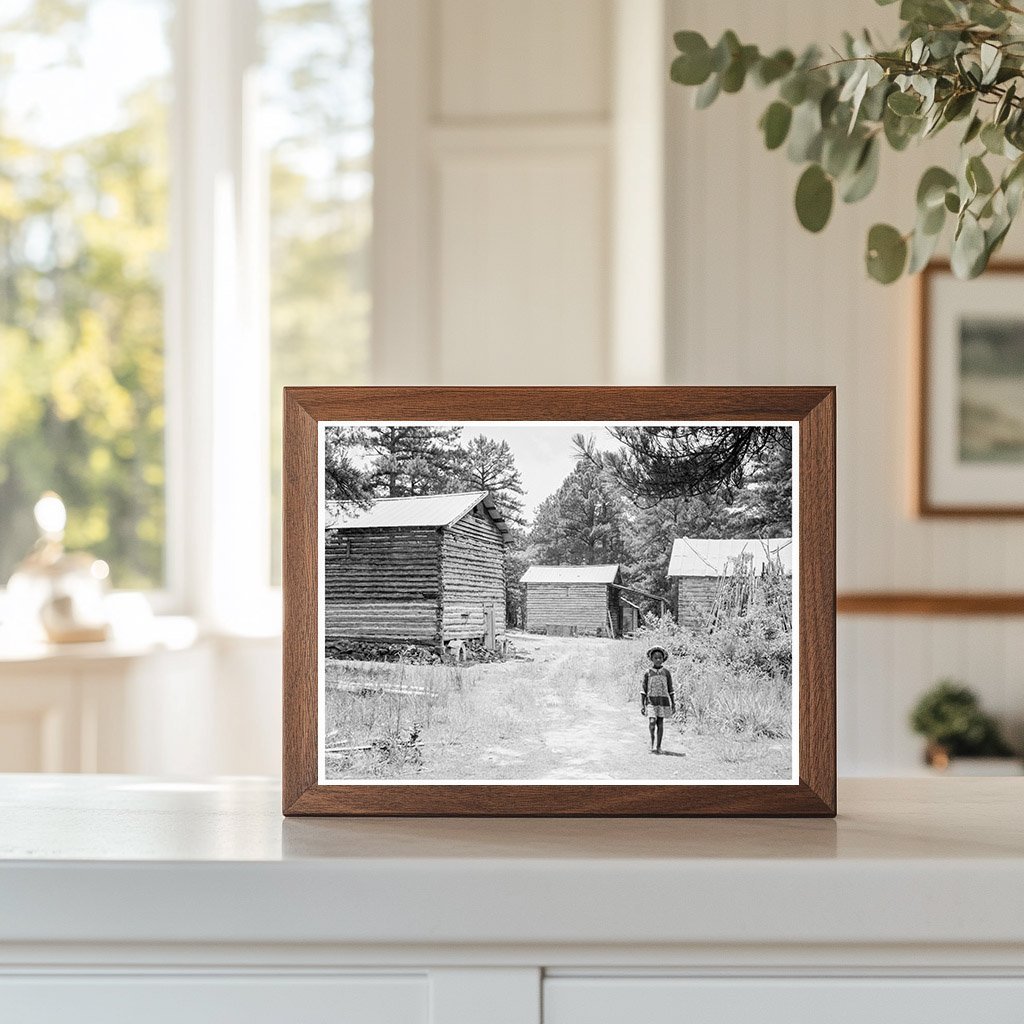 Tobacco Barns in Wake County North Carolina 1939 - Available at KNOWOL