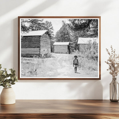 Tobacco Barns in Wake County North Carolina 1939 - Available at KNOWOL