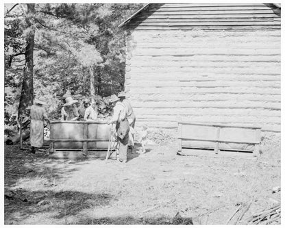 Tobacco Families at Work Granville County 1939 - Available at KNOWOL