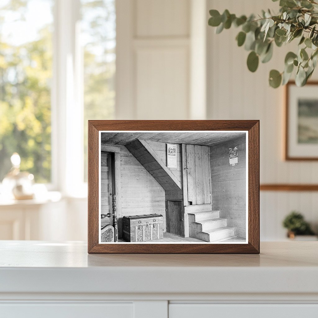 Tobacco Farmer Home Interior Person County North Carolina 1939 - Available at KNOWOL