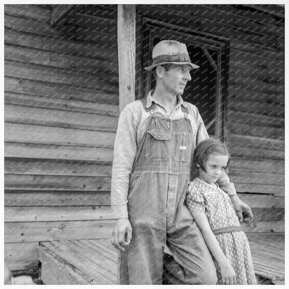 Tobacco Sharecropper and Daughter North Carolina 1939 - Available at KNOWOL