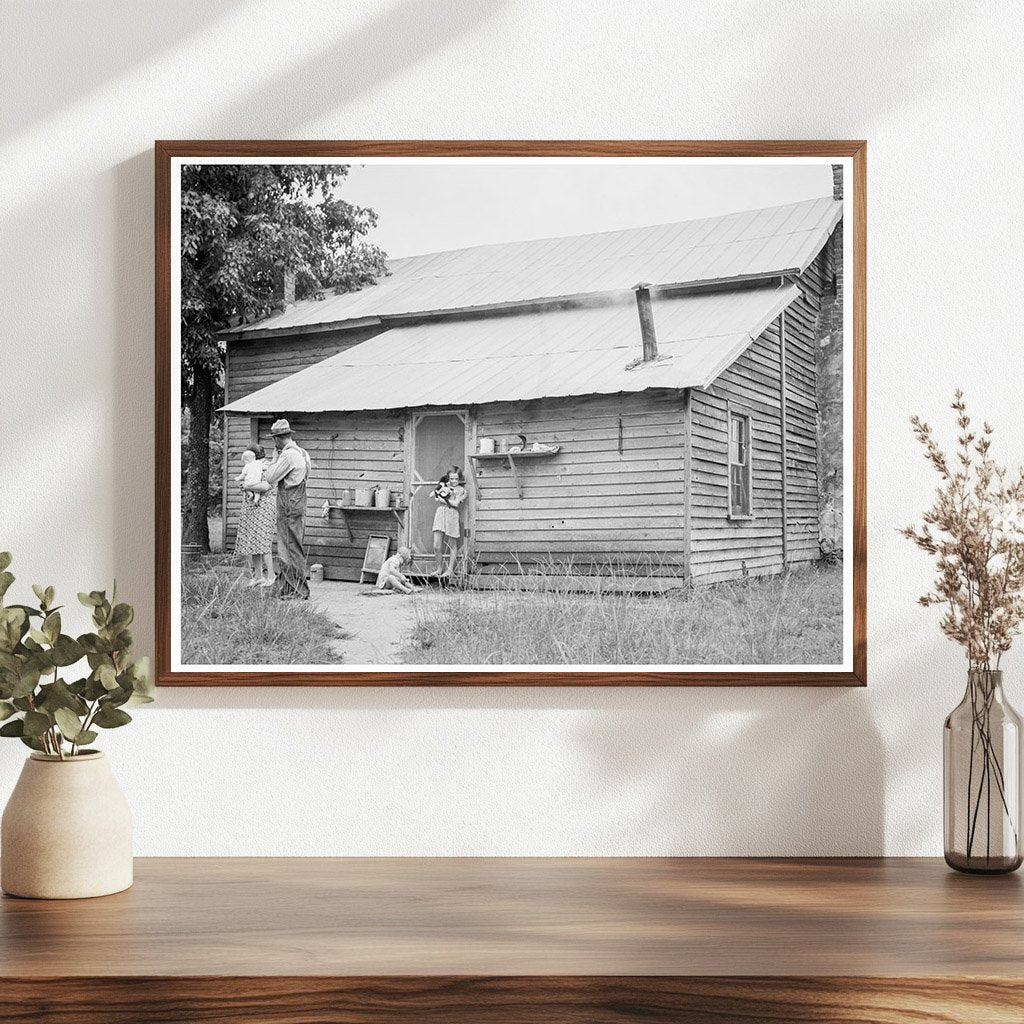 Tobacco Sharecropper Family Home North Carolina 1939 - Available at KNOWOL