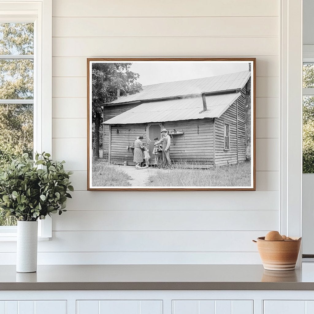 Tobacco Sharecropper Family in North Carolina 1939 - Available at KNOWOL