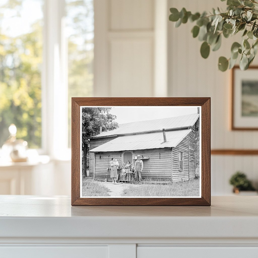 Tobacco Sharecropper Family North Carolina 1939 - Available at KNOWOL