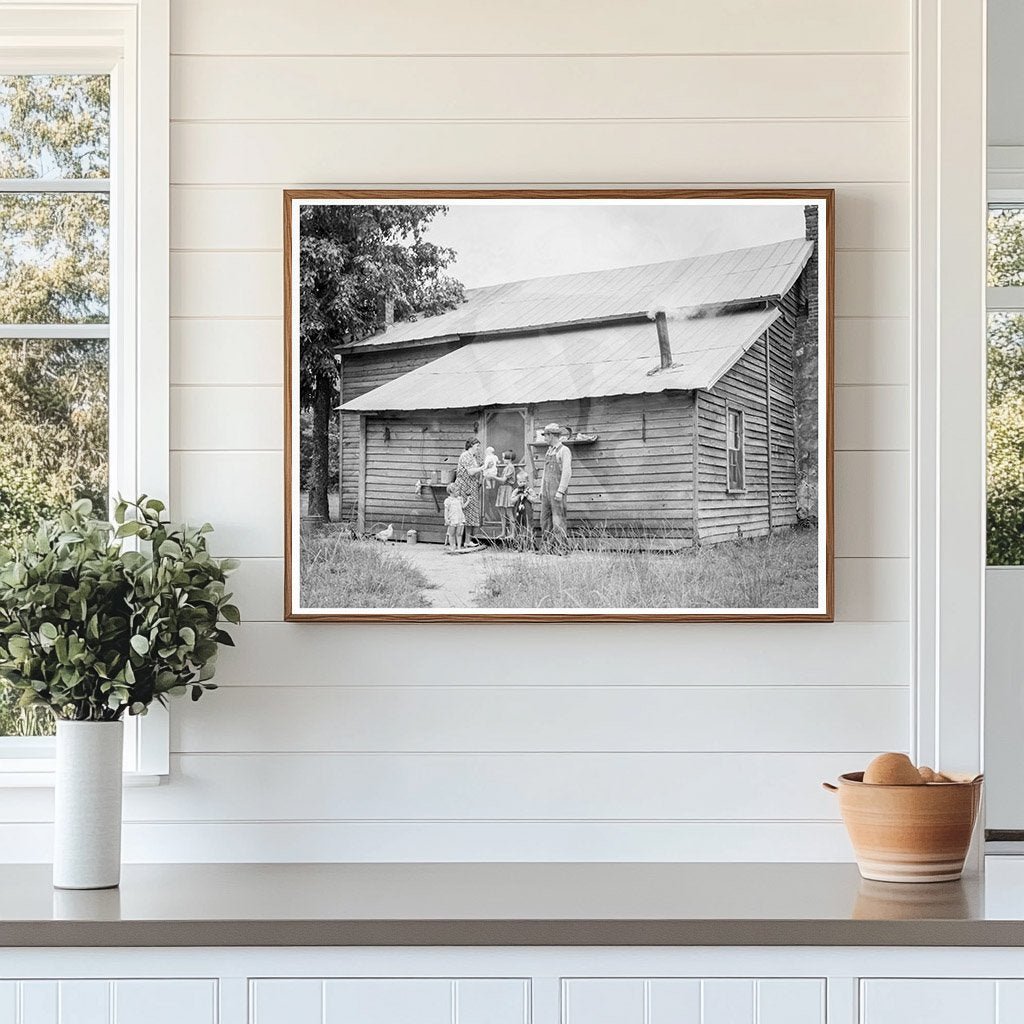 Tobacco Sharecropper Family North Carolina July 1939 - Available at KNOWOL