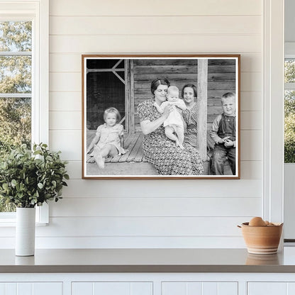 Tobacco Sharecropper Family Portrait North Carolina 1939 - Available at KNOWOL