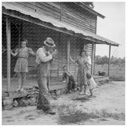 Tobacco Sharecropper in North Carolina July 1939 - Available at KNOWOL