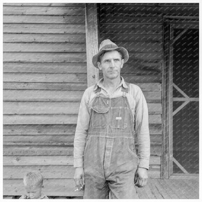 Tobacco Sharecropper North Carolina July 1939 - Available at KNOWOL