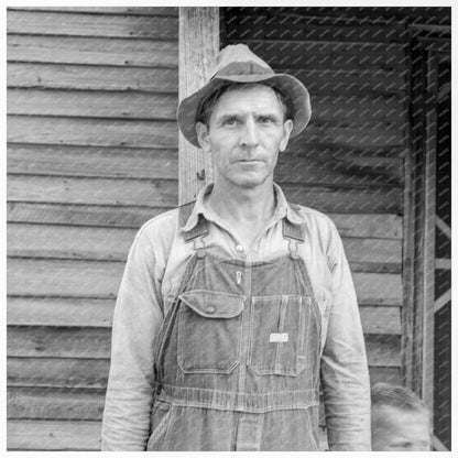 Tobacco Sharecropper North Carolina July 1939 Photo - Available at KNOWOL