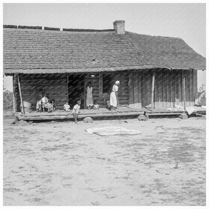 Tobacco Sharecroppers Home Tifton Georgia 1938 - Available at KNOWOL