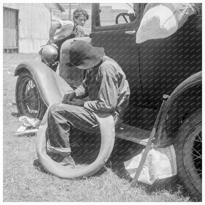 Tobacco Sharecroppers in Georgia July 1938 - Available at KNOWOL