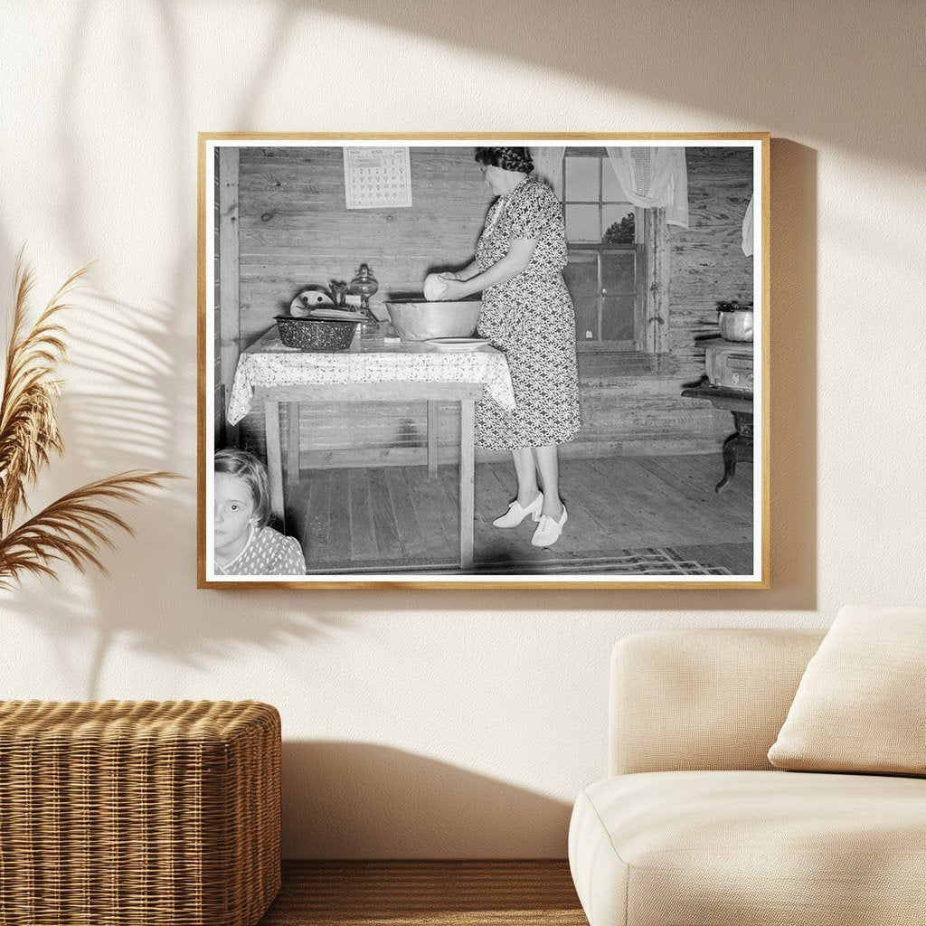 Tobacco Sharecroppers Wife in Kitchen 1939 - Available at KNOWOL