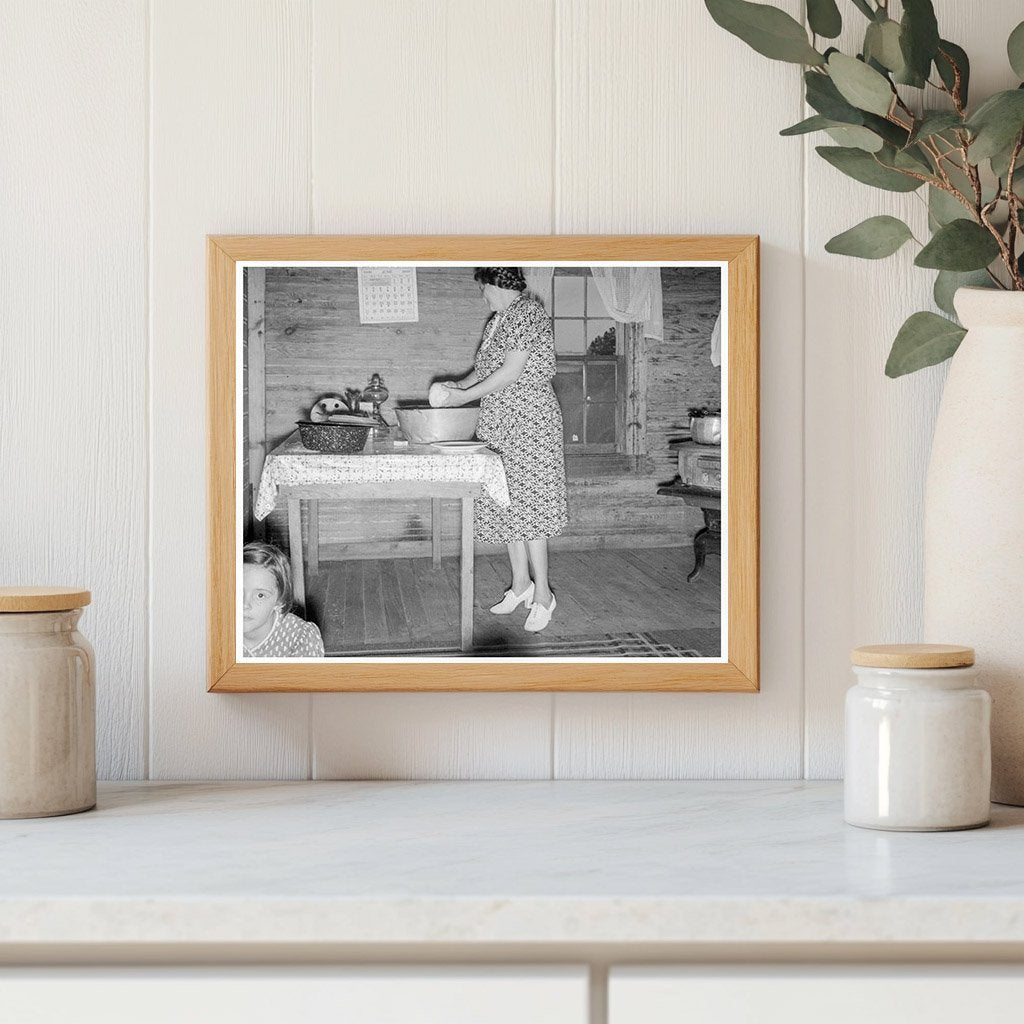 Tobacco Sharecroppers Wife in Kitchen 1939 - Available at KNOWOL