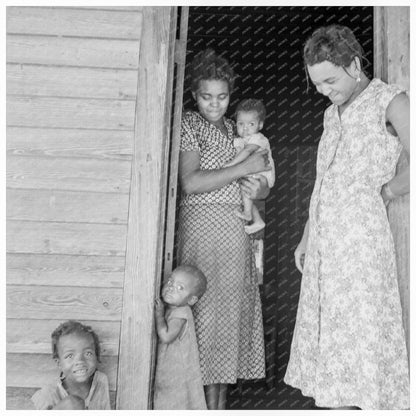 Tobacco Tenant Mothers and Children Wake County 1939 - Available at KNOWOL