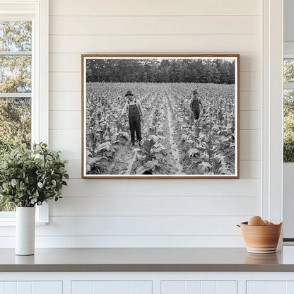 Tobacco Workers in Granville County North Carolina 1939 - Available at KNOWOL