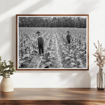 Tobacco Workers in Granville County North Carolina 1939 - Available at KNOWOL