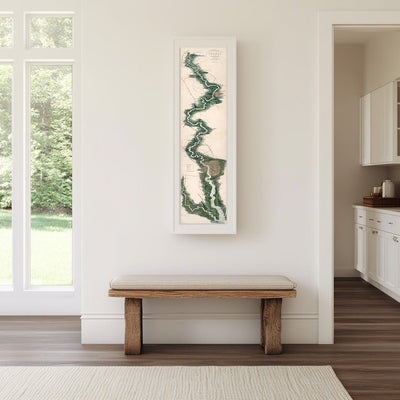 Tomblesons Thames River Map - Available at KNOWOL
