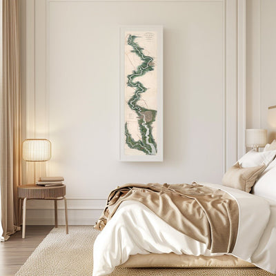 Tomblesons Thames River Map - Available at KNOWOL