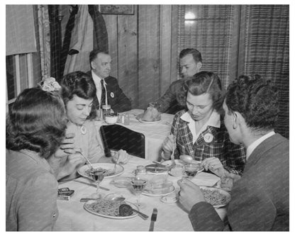 Tonys Spaghetti January 1942 Office Workers in Bantam CT - Available at KNOWOL