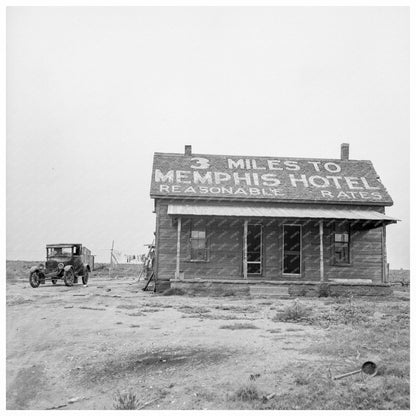 Tractor Driver in Hall County Texas June 1937 - Available at KNOWOL