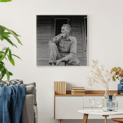 Tractor Driver on Cotton Farm Memphis Texas 1937 - Available at KNOWOL