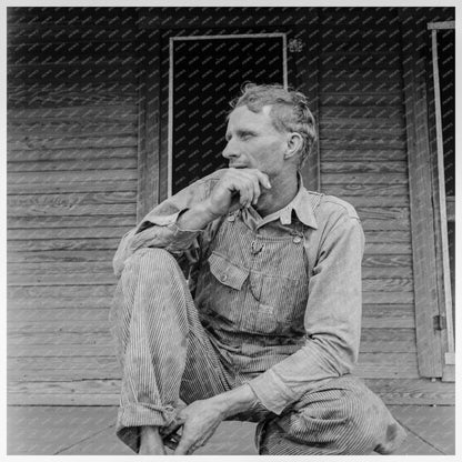 Tractor Driver on Cotton Farm Memphis Texas 1937 - Available at KNOWOL