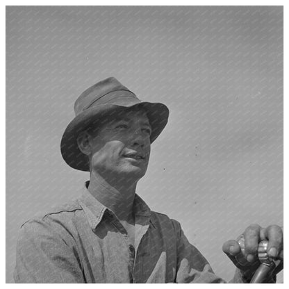 Tractor Operator in Merced County California May 1942 - Available at KNOWOL