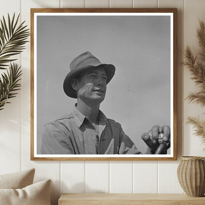 Tractor Operator in Merced County California May 1942 - Available at KNOWOL